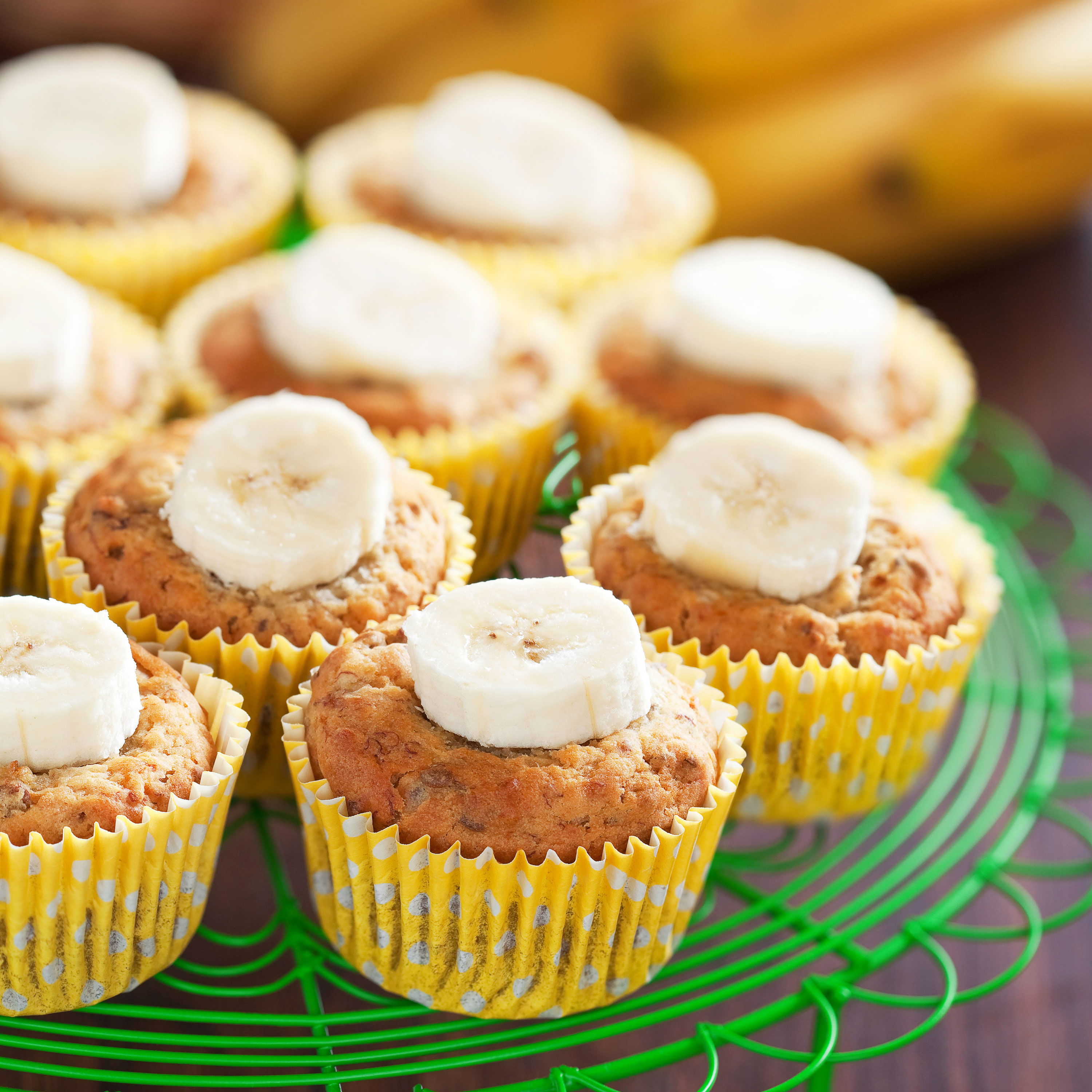 Recette : Muffins aux bananes