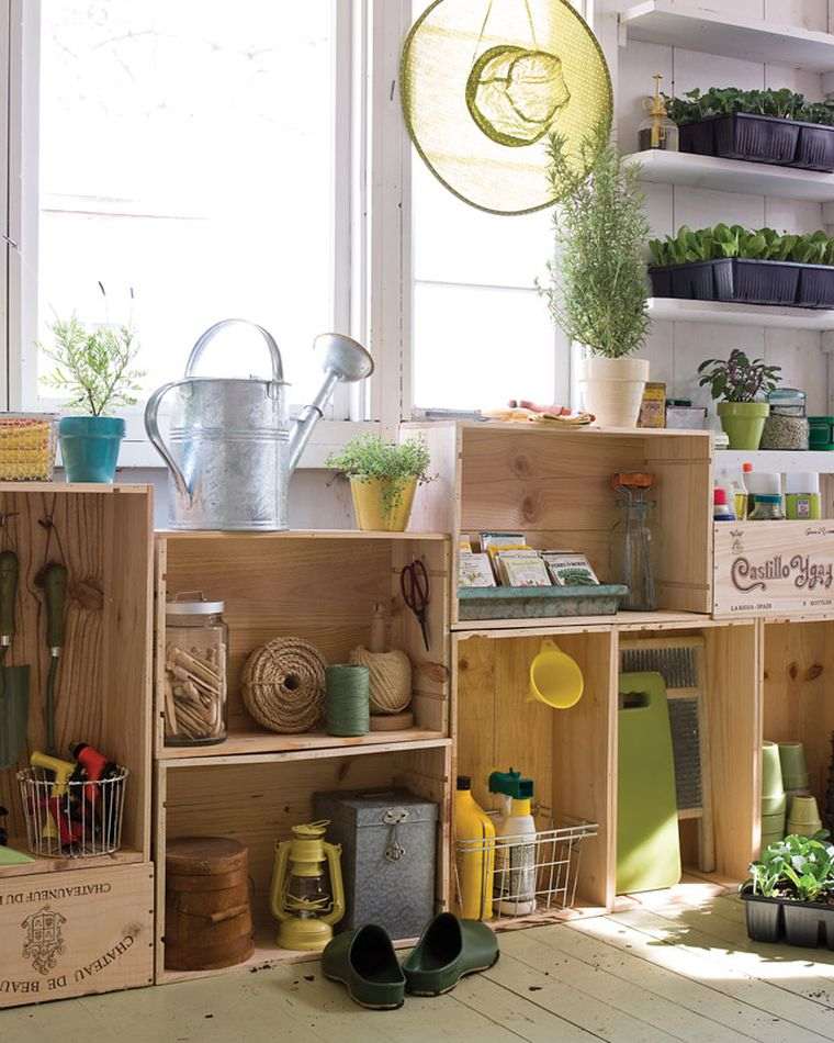 Recycler les caisses en bois