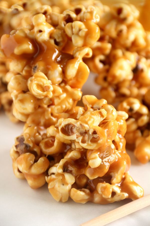 Pop corn caramel au beurre salé comme au cinéma