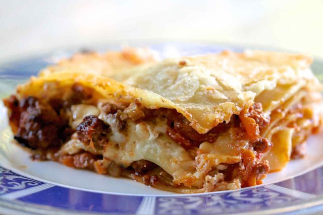 Lasagnes à la bolognaise