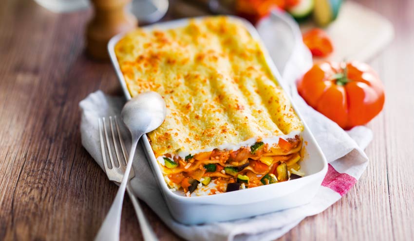 Lasagnes aux légumes du soleil