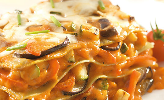 Lasagnes aux légumes du soleil Lasagnes aux légumes du soleil