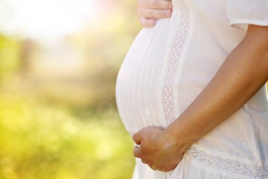 enceinte en été