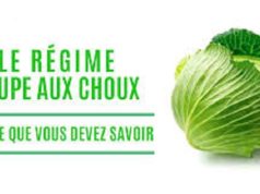 Régime SOUPE aux CHOUX