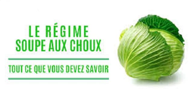 Régime SOUPE aux CHOUX