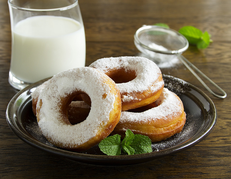 Donuts et beignets aux lemon curd