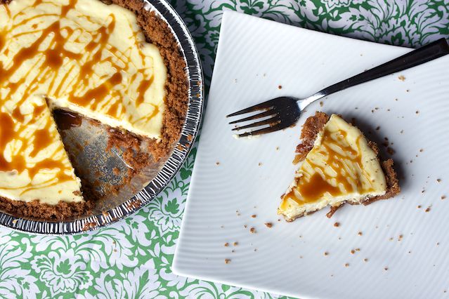 Tarte aux pommes fromage et caramel