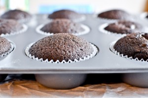 Cupcakes au chocolat 