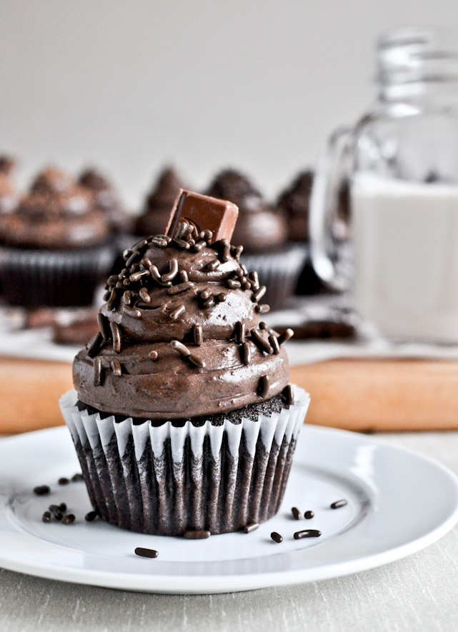 Cupcakes au chocolat 