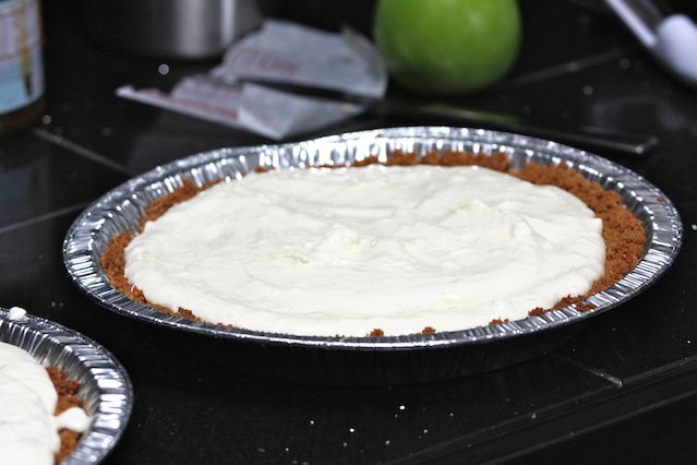 Tarte aux pommes fromage et caramel